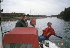 1992 Dan Gluck på besök, Marstrand